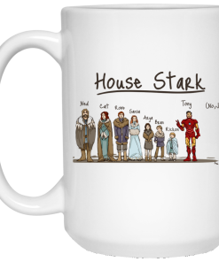 House Stark - Ned - Cat - Robb - Sansa Coffee Mugs