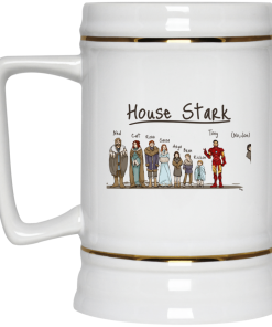 House Stark - Ned - Cat - Robb - Sansa Coffee Mugs