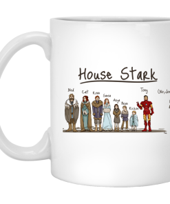 House Stark - Ned - Cat - Robb - Sansa Coffee Mugs