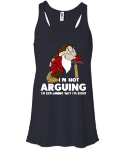 I'm not arguing, I'm explaining why i'm right t-shirt, v-neck, tank, hoodie