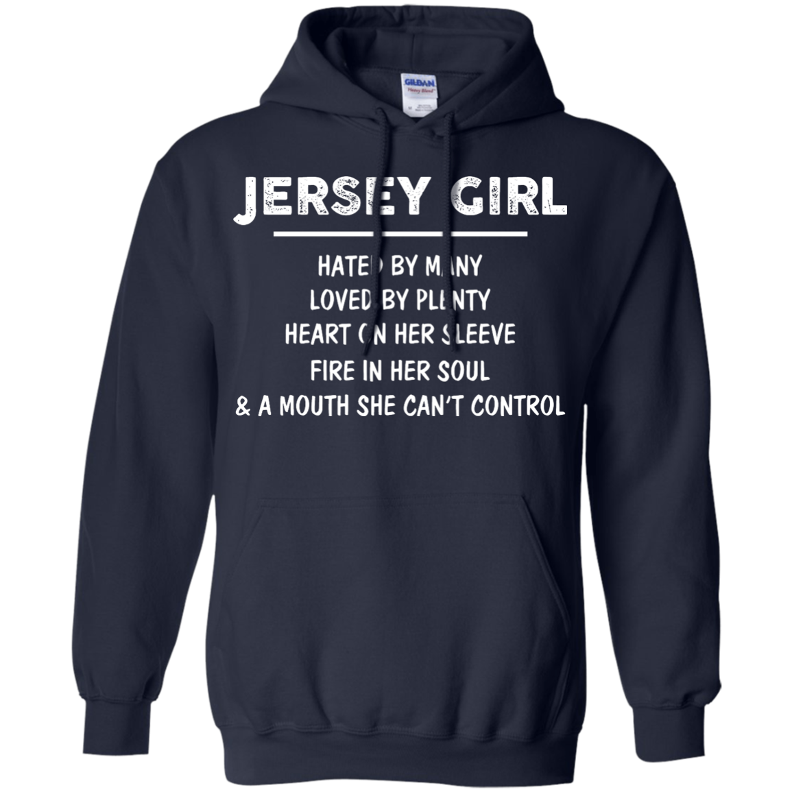 jersey girl hoodie