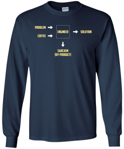 Engineering Sarcasm By-product t-shirt, v-neck, tank, hoodie