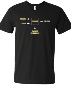 Engineering Sarcasm By-product t-shirt, v-neck, tank, hoodie