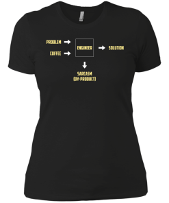 Engineering Sarcasm By-product t-shirt, v-neck, tank, hoodie