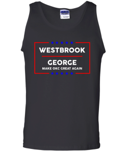 Westbrook George make okc great again t-shirt, vneck, tank, hoodie