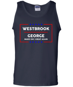 Westbrook George make okc great again t-shirt, vneck, tank, hoodie