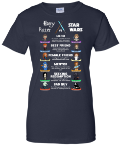 Harry Potter vs Star Wars unisex t-shirt, tank, hoodie, long sleeve