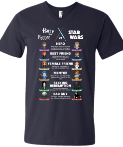 Harry Potter vs Star Wars unisex t-shirt, tank, hoodie, long sleeve