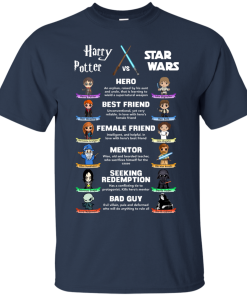 Harry Potter vs Star Wars unisex t-shirt, tank, hoodie, long sleeve