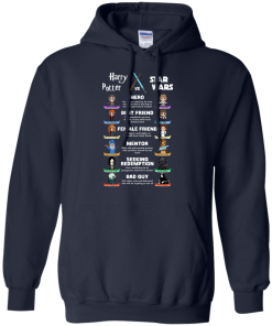 Harry Potter vs Star Wars unisex t-shirt, tank, hoodie, long sleeve