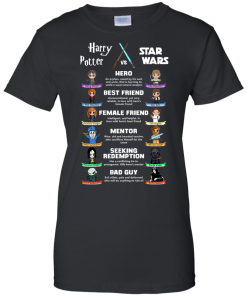 Harry Potter vs Star Wars unisex t-shirt, tank, hoodie, long sleeve