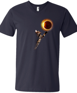 Cat Total Solar Eclipse tshirt, vneck, tank, hoodie