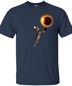 Cat Total Solar Eclipse tshirt, vneck, tank, hoodie