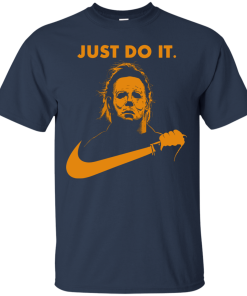 Michael Myers Halloween Just Do It (Orange Design) tshirt, vneck, tank, hoodie