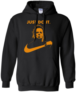 Michael Myers Halloween Just Do It (Orange Design) tshirt, vneck, tank, hoodie