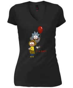 Rick and Morty - IT movie and Morty tshirt, vneck, tank, hoodie