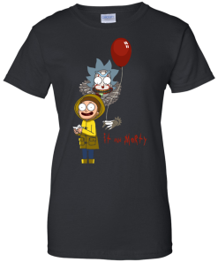 Rick and Morty - IT movie and Morty tshirt, vneck, tank, hoodie