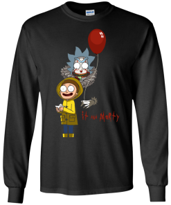 Rick and Morty - IT movie and Morty tshirt, vneck, tank, hoodie