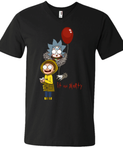 Rick and Morty - IT movie and Morty tshirt, vneck, tank, hoodie