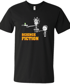 Science Fiction Rick and Morty Pulp Fiction tshirt, tank, hoodie