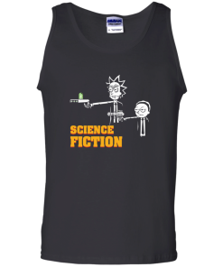 Science Fiction Rick and Morty Pulp Fiction tshirt, tank, hoodie