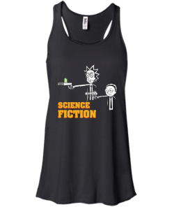 Science Fiction Rick and Morty Pulp Fiction tshirt, tank, hoodie