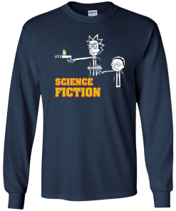 Science Fiction Rick and Morty Pulp Fiction tshirt, tank, hoodie