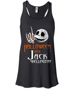 Halloween with Jack Skellington tshirt, vneck, tank, hoodie