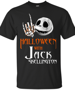 Halloween with Jack Skellington tshirt, vneck, tank, hoodie