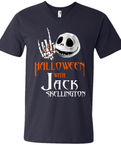 Halloween with Jack Skellington tshirt, vneck, tank, hoodie