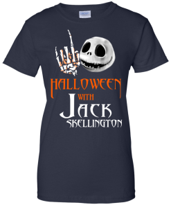 Halloween with Jack Skellington tshirt, vneck, tank, hoodie