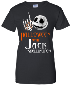 Halloween with Jack Skellington tshirt, vneck, tank, hoodie