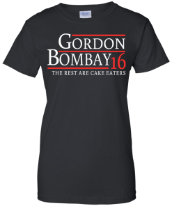 Gordon Bombay for president 2016 t shirt & hoodies, tank top