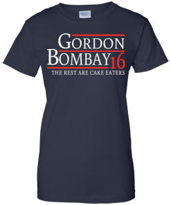 Gordon Bombay for president 2016 t shirt & hoodies, tank top