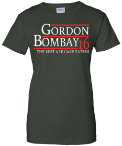 Gordon Bombay for president 2016 t shirt & hoodies, tank top