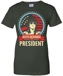 Keith Richards for president 2016 t shirt & hoodies