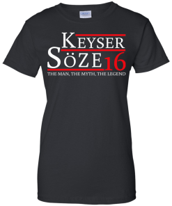 Keyser Soze for president 2016 t shirt & hoodies