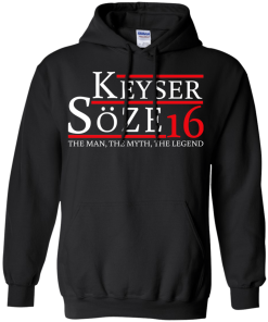 Keyser Soze for president 2016 t shirt & hoodies