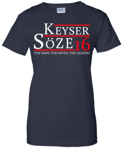 Keyser Soze for president 2016 t shirt & hoodies