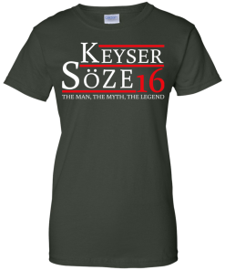 Keyser Soze for president 2016 t shirt & hoodies