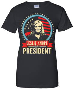 Leslie Knope for president 2016 t shirt & hoodies