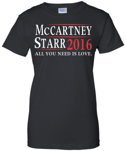 Mccartney Starr for president 2016 t shirt & hoodies
