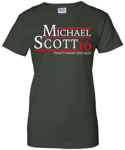 Michael Scott for president 2016 t shirt & hoodies