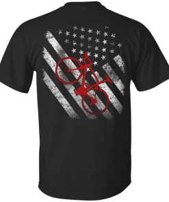 Cycling t shirt: Cycling flag, bicycle flag T Shirt/Hoodies
