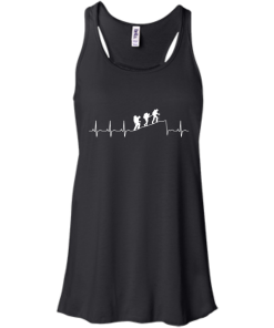 Hiking T-Shirt: Hiking Heart Beat T Shirt, Hoodies, Tank Top