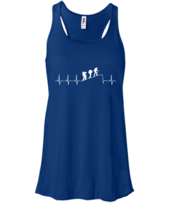 Hiking T-Shirt: Hiking Heart Beat T Shirt, Hoodies, Tank Top