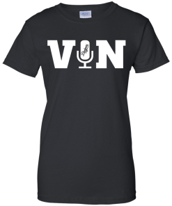 Vin Scully Microphone T Shirt, Hoodies, Tank Top. Dodgers.