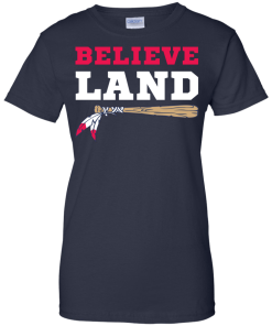 Believe Land Cleveland Baseball T-Shirt