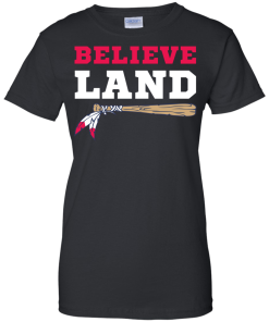 Believe Land Cleveland Baseball T-Shirt