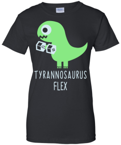 Tyrannosaurus Flex Tank Top, T-Shirt Dinosaur Lifting, T rex